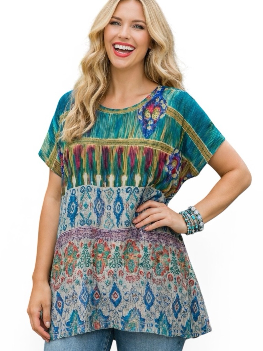 Johnny Was Supra tunic NWT